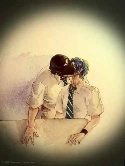 网球王子幸存真田亲吻同人图