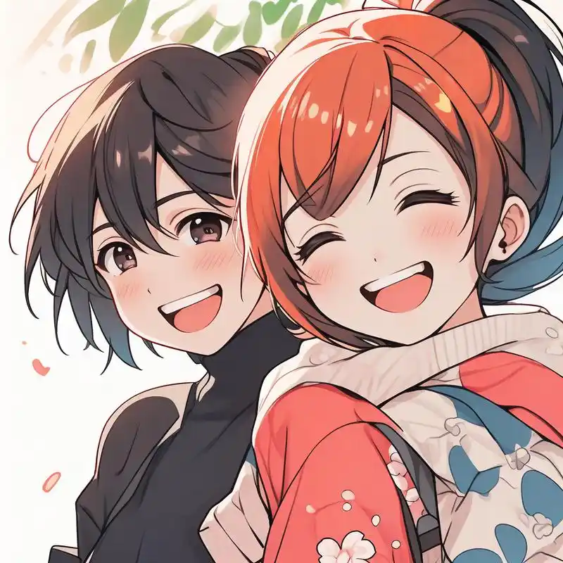 你们喜欢这样的兄妹头像吗?99