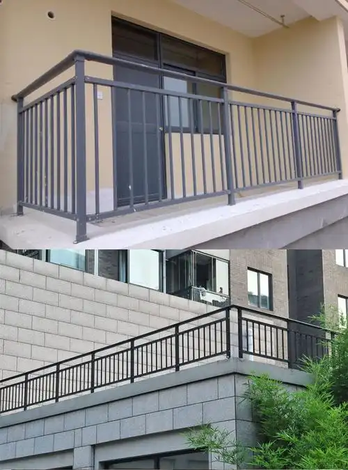 锌钢阳台护栏围栏别墅庭院阳台防护栏不锈钢楼梯扶手阳台栏杆护栏ty