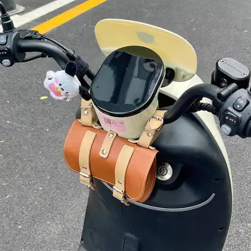 电动车前置物兜挂物包电瓶车挂包收纳置物袋摩托车自行车储物兜