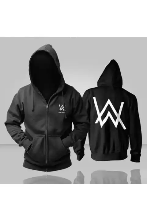 alanwalker艾伦沃克faded同款卫衣连帽开拉链外套卫衣