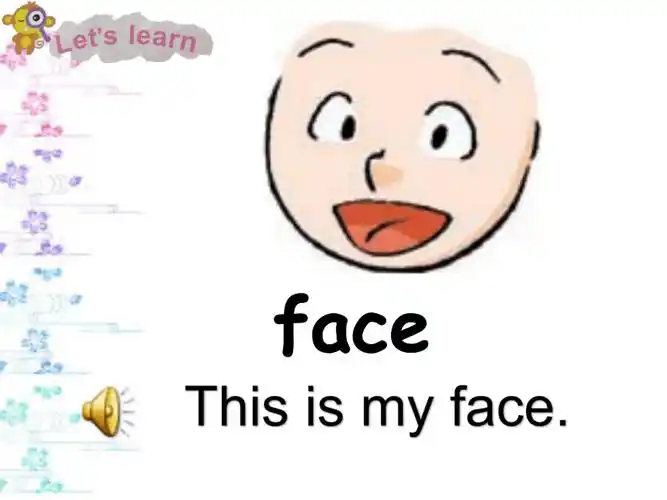 module1unit3myface课件