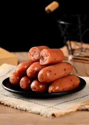 火山石黑胡椒烤肠 零食