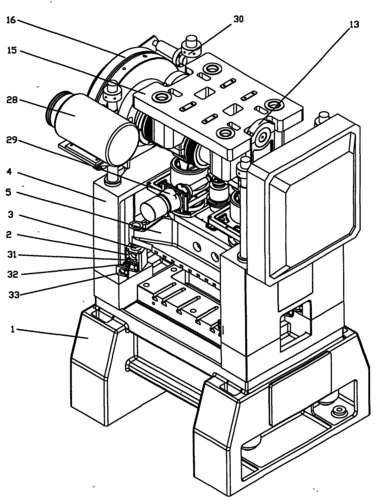 cn101497097b_高速精密冲床失效