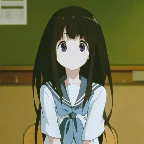 《冰菓》千反田爱瑠动漫头像女生头像可爱