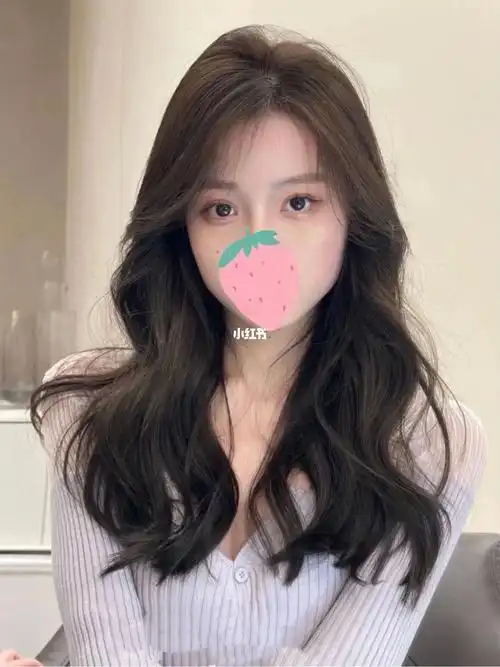 韩式浪漫卷发气垫烫78女生中长烫发推荐