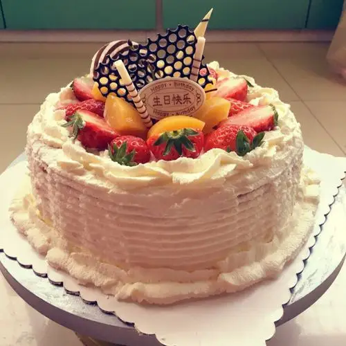 冰冰_love做的水果奶油【生日蛋糕】