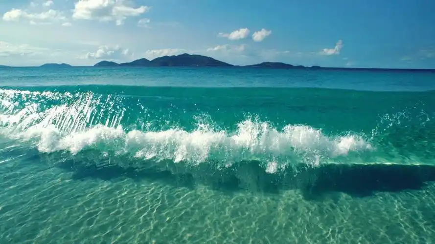 大海晶莹浪花图片电脑桌面壁纸高清大图预览1920x1080_风景壁纸下载