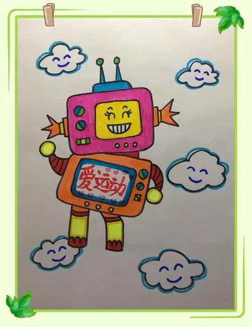 "停课不停学,艺中战疫"二年级美术课堂作品赏析