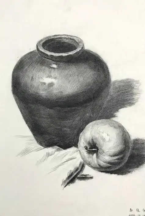 静物素描简单静物素描简单入门