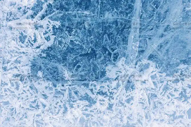 25个jpg结冰冰蓝色纹理和背景高清图片背景图海报设计素材