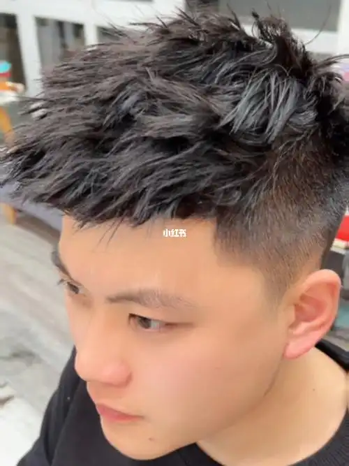 男生烟花烫  #男生锡纸烫  #男生刚夹烫  #男生纹理烫  头发太贴头ⅱ