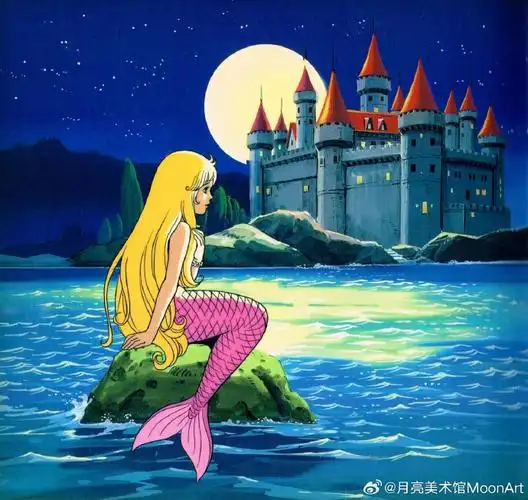 日本动画##月亮美术馆##壁纸##平田昭吾##高橋信也##绘本##小美人鱼