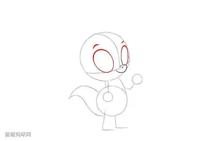 小马宝莉中的穗龙怎么画-图1简笔画作品完成图