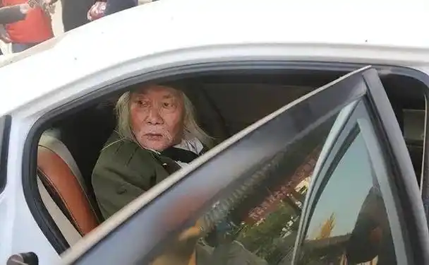 2017年,94岁持剑老人带34万现金在湖北流浪,引来民警调查