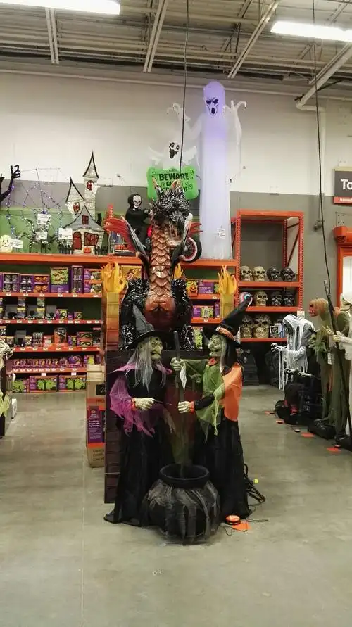 其它 南瓜笑,鬼来到(美国游记之九) 写美篇这是沃尔玛店里一景.