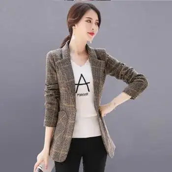 匠尺2022年新款小西服短款外套上衣秋装秋季女装春秋修身韩版显瘦女士