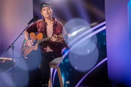 谢霆锋《中国好声音》首战火力全开,开场秀吉他弹唱备受好评