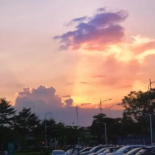 云朵飘进我的生活