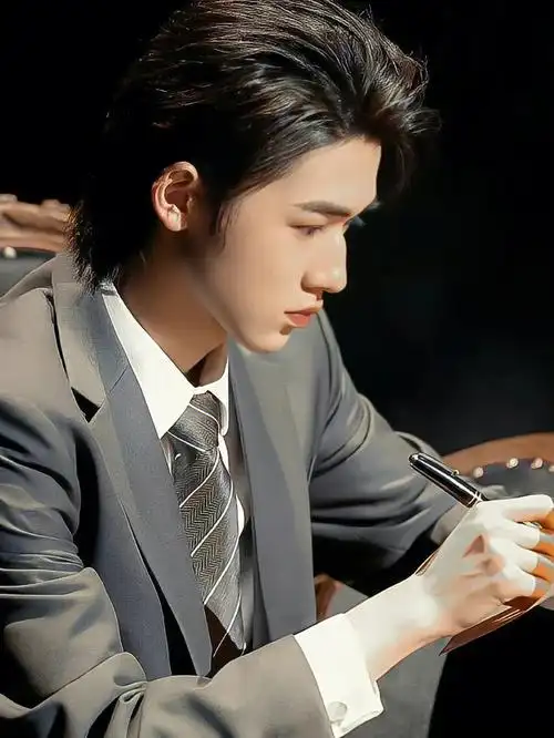 宋亚轩  #王牌对王牌  太爱这造型了,大背头,成年轩我可以!