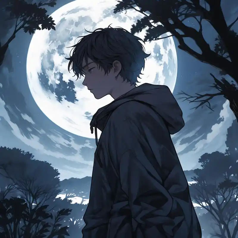 92伤感动漫男生头像96 每个头像都藏着一段故事,那些深邃的眼神