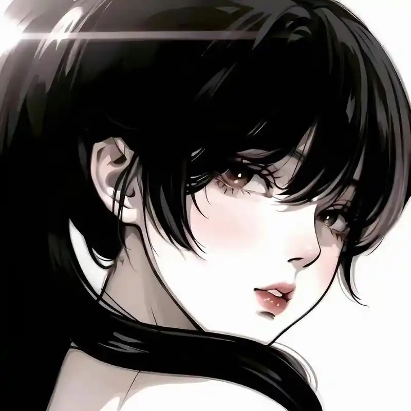 一组神情冷艳又有故事感的wechat动漫女生头像 #头像# #女生头像