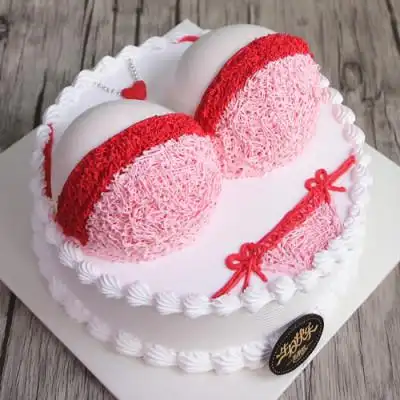 北京市同城生日蛋糕速递情调蛋糕diy成人蛋糕咪咪 比基尼创意可爱