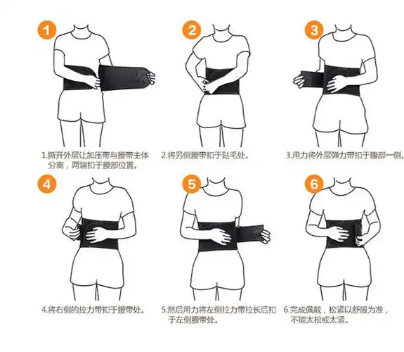 厂家定制 加宽全弹力腰围 钢板护腰 透气腰围固定带 全弹力腰围