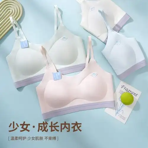 女童内衣发育期小学生女孩小背心内穿大童儿童抹胸吊带文胸11岁夏