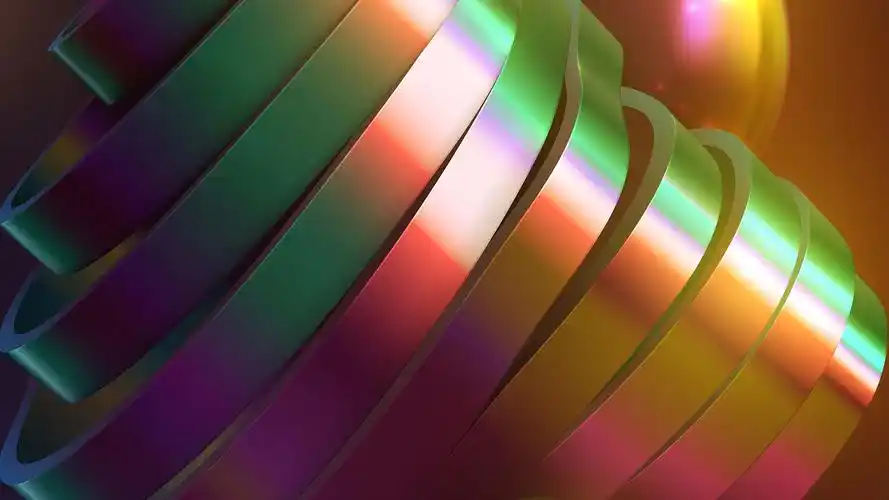 唯美意境炫彩背景桌面壁纸图片