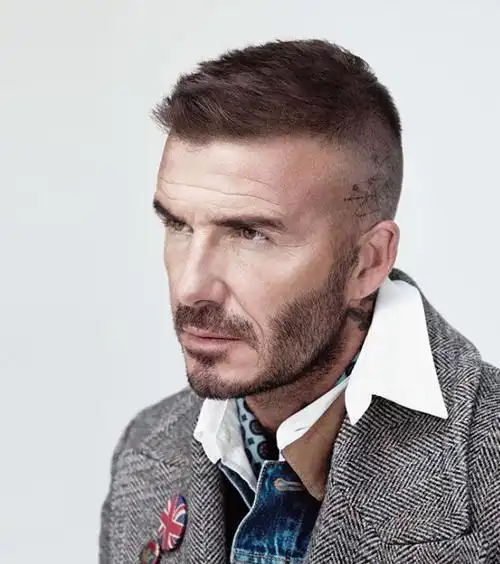 贝克汉姆再剪光头,比发型他真没输过!这6款你也能驾驭
