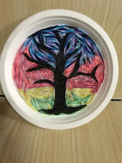 "展技艺,秀风采"第二届学前教育专业手工大赛衍纸作品作业展览