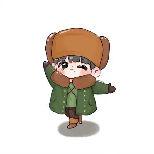 春生又在听什么歌呢漫画q版春生太可爱了#肖战肖春生