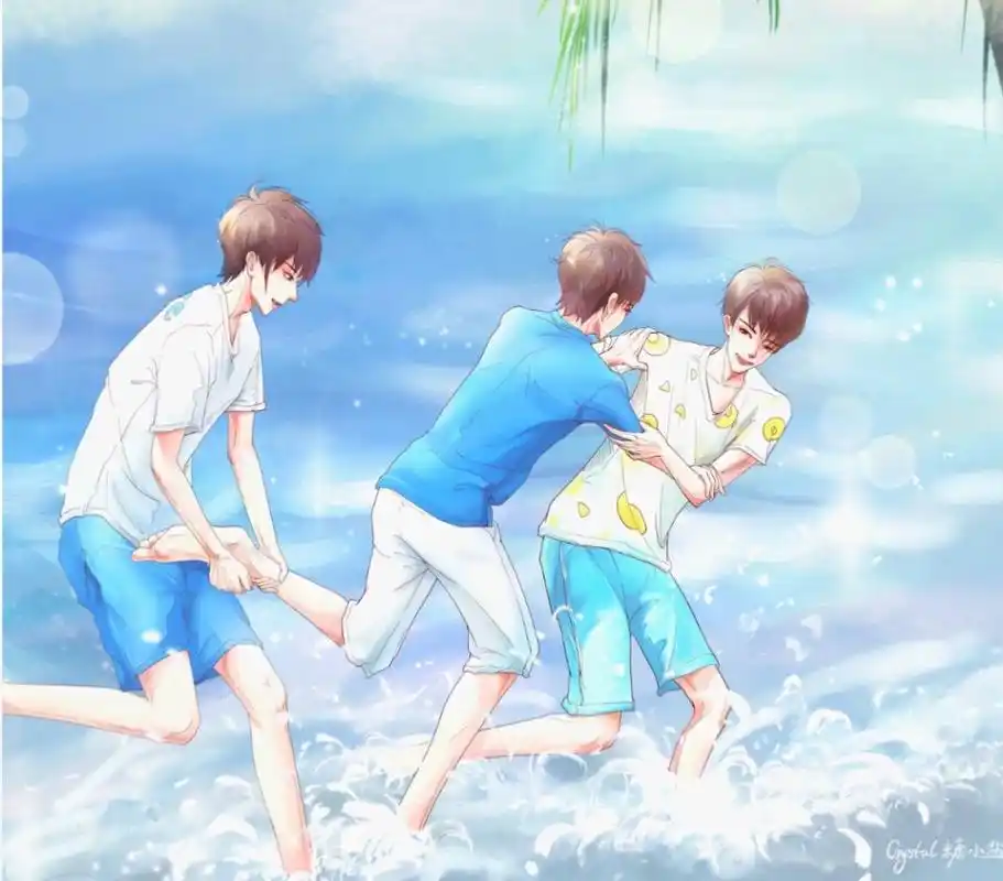 超大份饭绘tfboys同框图,欢迎大家多多收藏