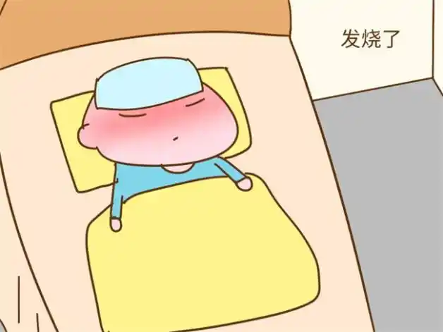 孩子发烧如何处理 处理的方法这几种-简笔画-匠子生活