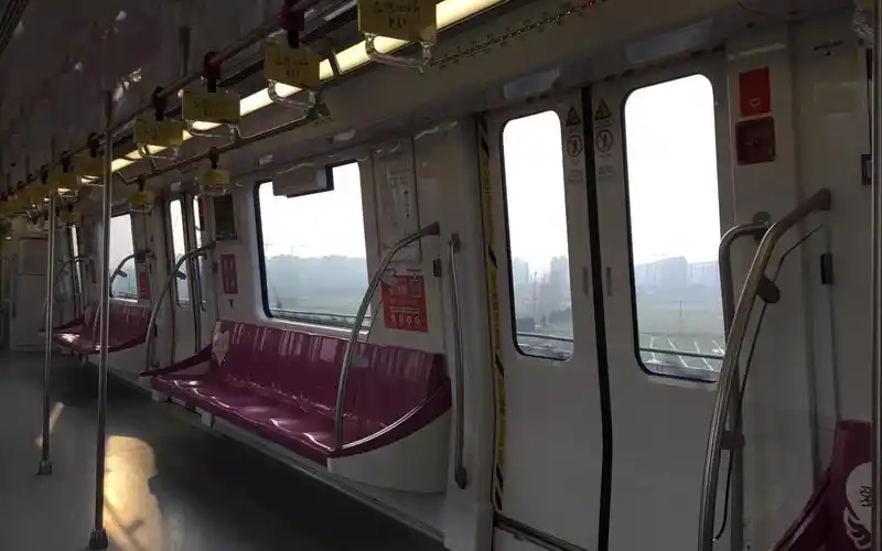 [南京地铁]s3号线桥林新城-兰花塘右侧展望pov