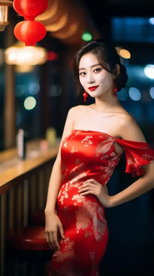 星光熠熠绝美旗袍明星气质写真演绎东方韵律