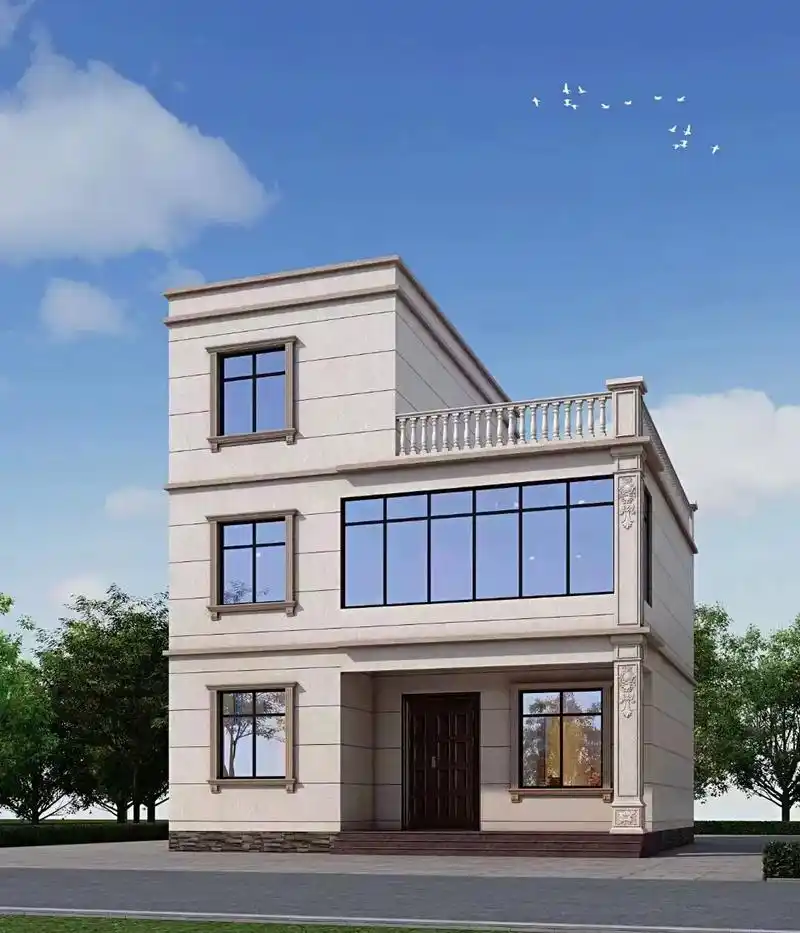 自建房外墙水包砂