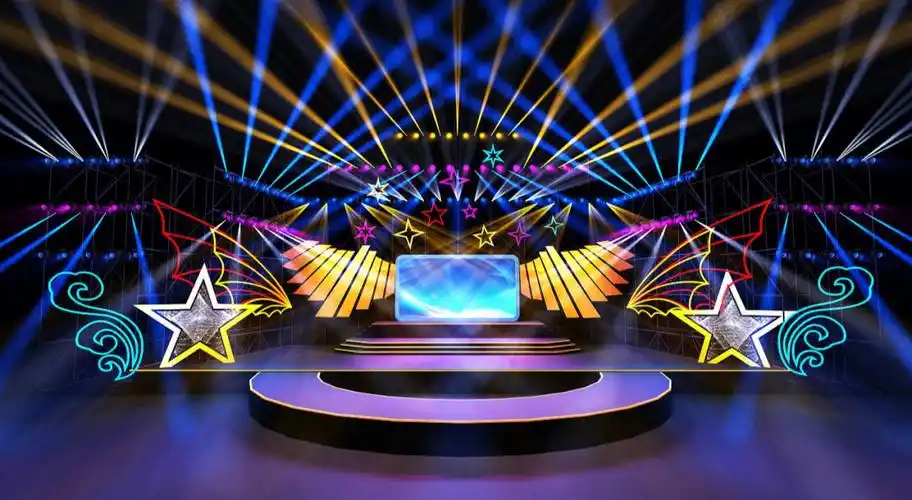 演唱会舞美 #3d效果图 #演唱会舞台 #舞台设计