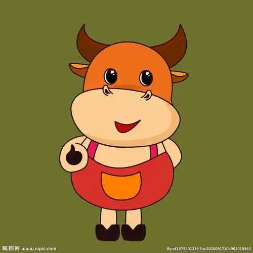 键 词:牛 卡通 矢量图 人物 设计 动漫 可爱 背景 幼