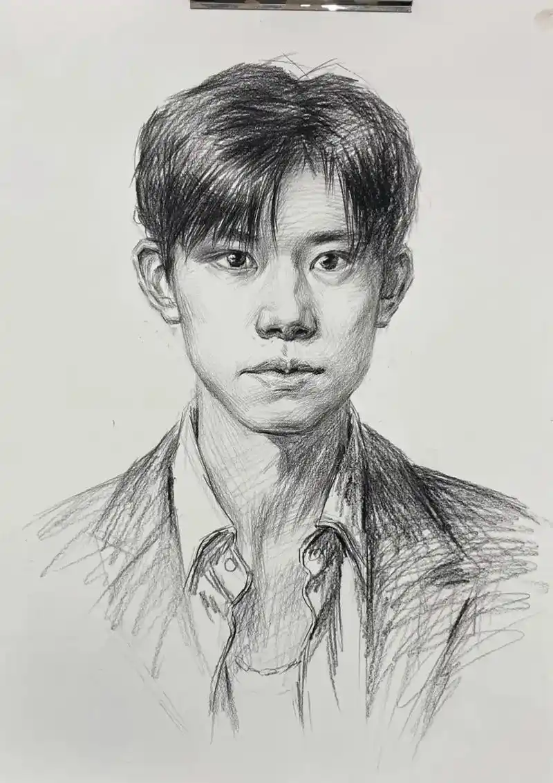 素描 #易烊千玺 #生活碎片  - 抖音