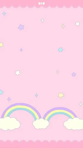 简约 可爱 清新 软萌 背景图片 平铺 素材 锁屏 壁纸(●ω