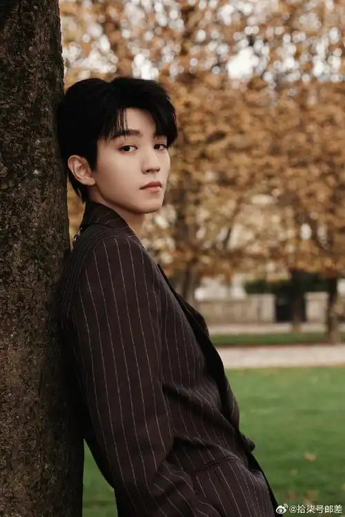 从开始到未来,只为王俊凯##王俊凯巴黎酒会造型出图##巴黎酒会上的