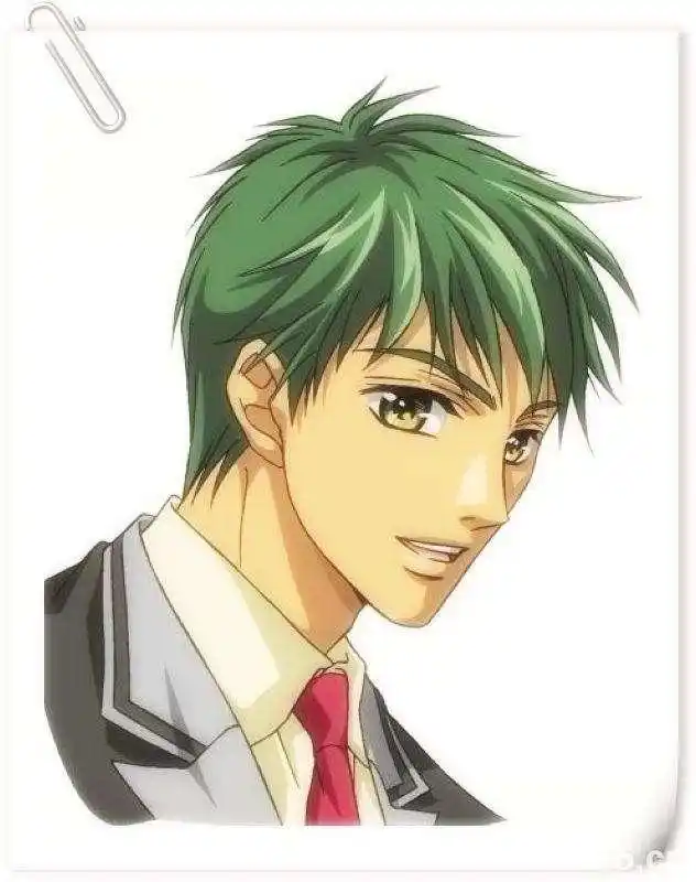 要想生活过得去,头上总要带点绿!说到绿毛动漫男生你先想到谁?