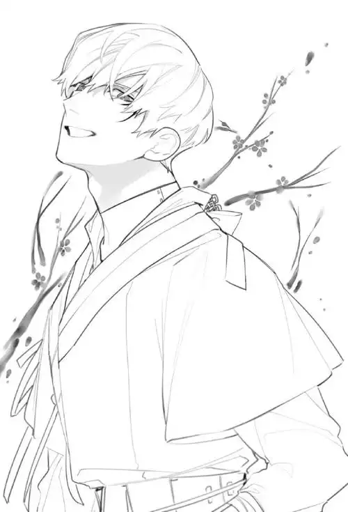 日韩系男生线稿素材合辑