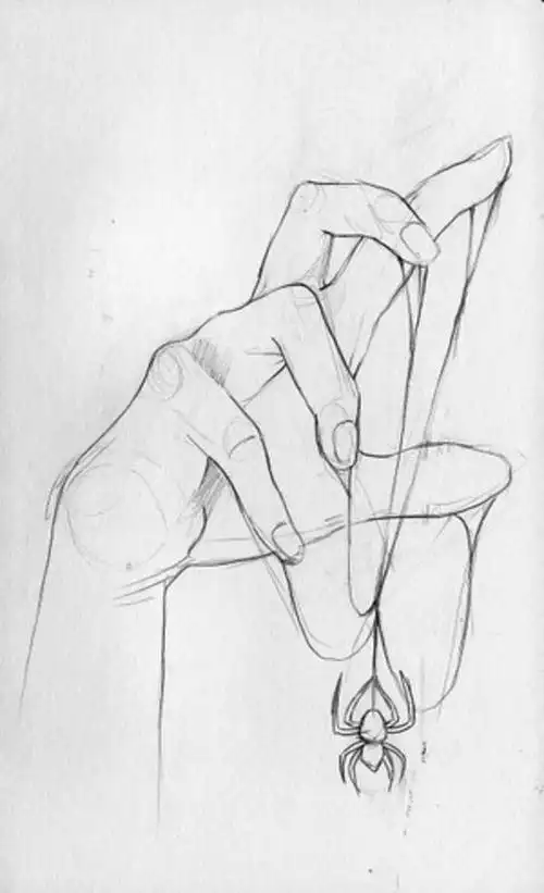 手的画法参考漫画绘画手绘铅笔速写手控