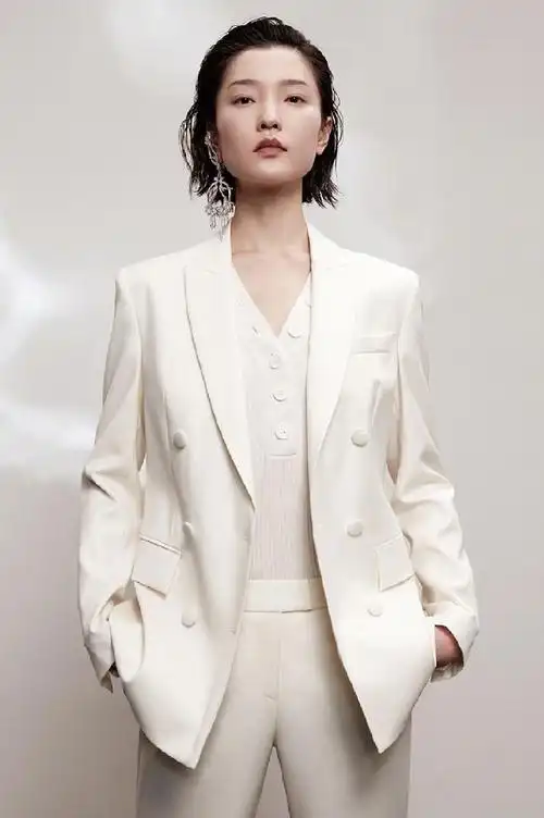 杜鹃简约黑白风性感时尚大片写真图片67