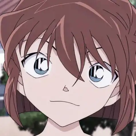 灰原哀头像高清 最萌 - 唯美情侣头像!