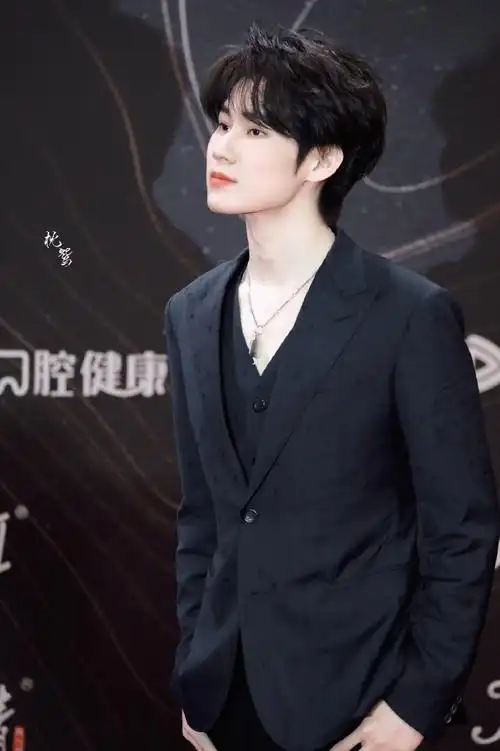 张真源超话#张真源奔跑吧#231217 星光大赏红毯@时代少年团-张真源