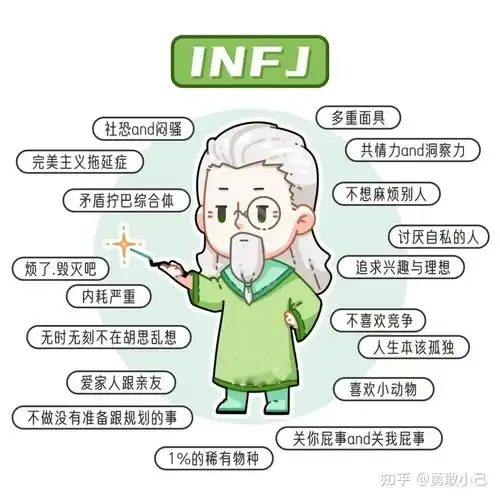 infj型人格情感解析(女) - 知乎